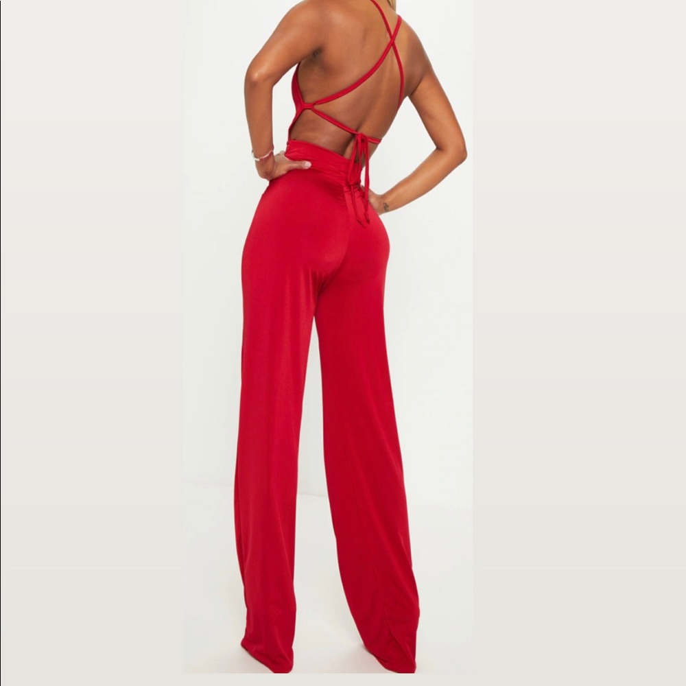 Beautiful red Jumpsuit PRETTY LITTLE THING